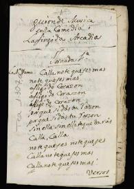 Comedia famosa. La fingida Arcadia / de Agustín Moreto | Biblioteca Virtual Miguel de Cervantes
