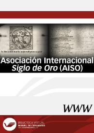 Asociación Internacional Siglo de Oro (AISO) / directora Fausta Antonucci