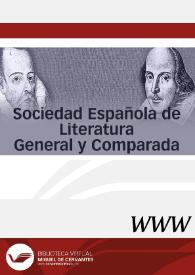 Sociedad Española de Literatura General y Comparada (SELGYC) / directora Montserrat Cots Vicente | Biblioteca Virtual Miguel de Cervantes