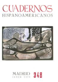 Cuadernos Hispanoamericanos. Núm. 348, junio 1979 | Biblioteca Virtual Miguel de Cervantes