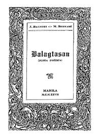 Balagtasan (justa poética) / Jesús Balmori y Manuel Bernabé | Biblioteca Virtual Miguel de Cervantes