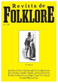 Revista de Folklore. Tomo 24a. Núm. 279, 2004 | Biblioteca Virtual Miguel de Cervantes