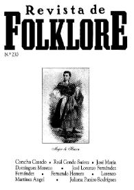 Revista de Folklore. Tomo 20a. Núm. 230, 2000 | Biblioteca Virtual Miguel de Cervantes