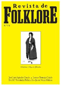 Revista de Folklore. Tomo 27a. Núm. 314, 2007 | Biblioteca Virtual Miguel de Cervantes
