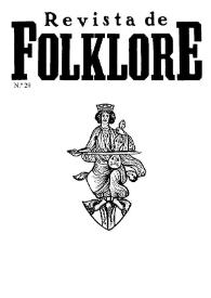 Revista de Folklore. Tomo 3a. Núm. 29, 1983 | Biblioteca Virtual Miguel de Cervantes