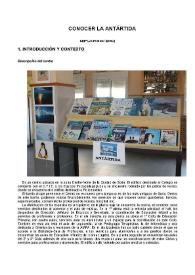Conocer la Antártida / CEIP Las Pedrizas (Soria) | Biblioteca Virtual Miguel de Cervantes