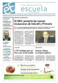 Escuela española. Núm. 3695, 16 de febrero de 2006