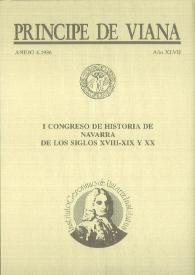Príncipe de Viana. Anejo. Año XLVII, Anejo 4, 1986 | Biblioteca Virtual Miguel de Cervantes