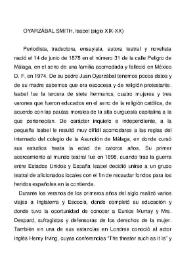 Oyarzábal Smith, Isabel (siglo XIX-XX) / Amparo Quiles Faz | Biblioteca Virtual Miguel de Cervantes