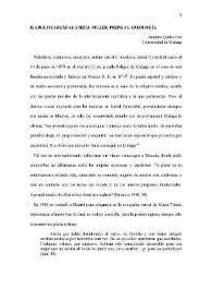 Isabel Oyarzábal Smith: mujer, prensa e ideología / Amparo Quiles Faz | Biblioteca Virtual Miguel de Cervantes