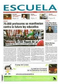 Escuela española. Núm. 3777, 21 de febrero de 2008