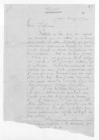[Notificación. Janos (Chihuahua), 10 de marzo de 1911] | Biblioteca Virtual Miguel de Cervantes