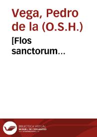 [Flos sanctorum...] | Biblioteca Virtual Miguel de Cervantes