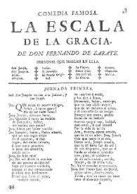 La escala de la gracia [1671] / de don Fernando de Zarate | Biblioteca Virtual Miguel de Cervantes