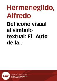 Del icono visual al símbolo textual: El "Auto de la Pasión" de Lucas Fernández / Alfredo Hermenegildo | Biblioteca Virtual Miguel de Cervantes