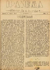 Ipanema : diario de a bordo. Núm. 24, 6 de julio de 1939 | Biblioteca Virtual Miguel de Cervantes