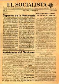 El Socialista (Argel). Núm. 36, 13 de octubre de 1945 | Biblioteca Virtual Miguel de Cervantes