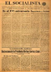 El Socialista (Argel). Núm. 108, 19 de abril de 1947 | Biblioteca Virtual Miguel de Cervantes