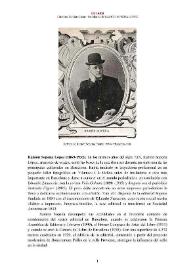 Ramón Sopena López [editor] (Aragón, 1869-Cataluña, 1932) [Semblanza] / Christine Rivalan Guégo | Biblioteca Virtual Miguel de Cervantes