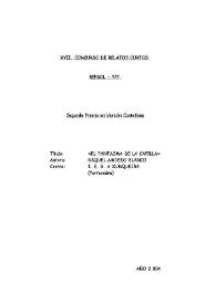 El fantasma de la Capilla / Raquel Amoedo Blanco | Biblioteca Virtual Miguel de Cervantes