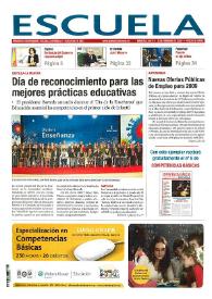 Escuela española. Núm. 3814, 5 de febrero de 2009