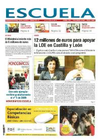 Escuela española. Núm. 3815, 12 de febrero de 2009