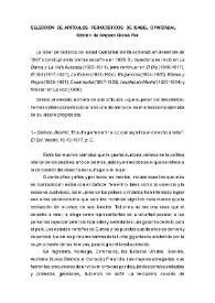 Selección de artículos periodísticos de Isabel Oyarzábal  / edición de Amparo Quiles Faz | Biblioteca Virtual Miguel de Cervantes