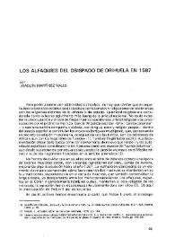 Más información sobre Los alfaquíes del Obispado de Orihuela en 1587 / por Joaquín Martínez Valls