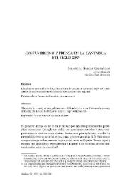 Costumbrismo y prensa en la Cantabria del siglo XIX / Salvador García Castañeda | Biblioteca Virtual Miguel de Cervantes