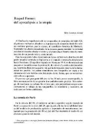 Raquel Forner: del apocalipsis a la utopía / May Lorenzo Alcalá | Biblioteca Virtual Miguel de Cervantes