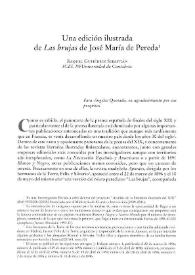 Una edición ilustrada de "Las brujas" de José María de Pereda / Raquel Gutiérrez Sebastián | Biblioteca Virtual Miguel de Cervantes