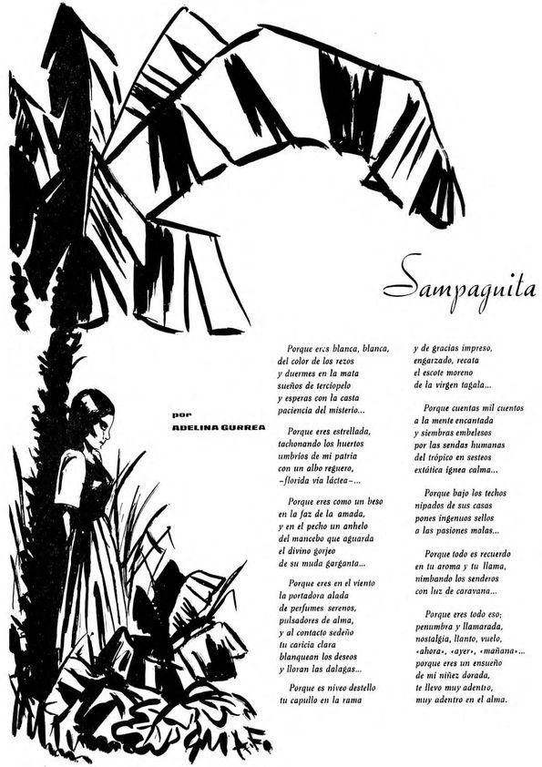 Sampaguita / Adelina Gurrea Montesinos | Biblioteca Virtual Miguel de Cervantes