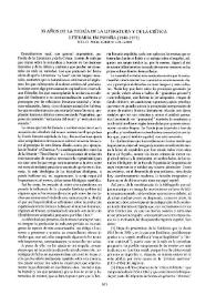 35 años de la teoría de la literatura y de la crítica literaria en España (1940-1975)  / Miguel Ángel Garrido Gallardo | Biblioteca Virtual Miguel de Cervantes