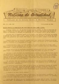 Noticias de Actualidad. Núm. 167, 9 de octubre de 1950 | Biblioteca Virtual Miguel de Cervantes