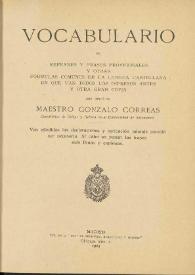 El siglo de Oro en escena - Refranes y frases malsonantes que coligió el  maestro Gonzalo Correas (Primera parte) - Presses universitaires du Midi