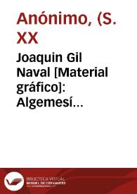 Joaquin Gil Naval [Material gráfico]:  Algemesí (Valencia) : superior oranges. | Biblioteca Virtual Miguel de Cervantes