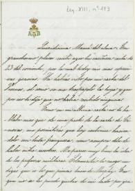 Carta del príncipe Alfonso a su madre Isabel, Viena, 27 abril 1874 | Biblioteca Virtual Miguel de Cervantes