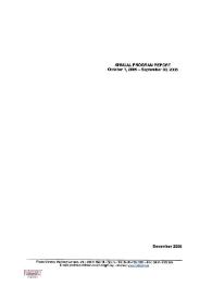 Annual report of the Fulbright Commission. Program year 2006 | Biblioteca Virtual Miguel de Cervantes