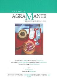 Campo de Agramante : revista de literatura. Núm. 24 (primavera-verano 2016) | Biblioteca Virtual Miguel de Cervantes