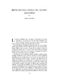 Breve historia crítica del teatro argentino / por Jaime Potenze | Biblioteca Virtual Miguel de Cervantes