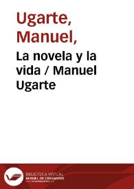 La novela y la vida / Manuel Ugarte | Biblioteca Virtual Miguel de Cervantes