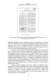 Rita Ribas (?-1831?) [Semblanza] / Alejandra Ulla Lorenzo | Biblioteca Virtual Miguel de Cervantes
