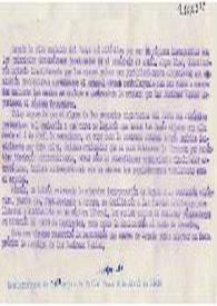Declaraciones de Indalecio Prieto a United Press. 8 de abril de 1949 | Biblioteca Virtual Miguel de Cervantes