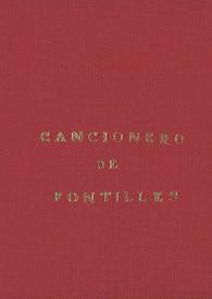 Cancionero de Fontilles | Biblioteca Virtual Miguel de Cervantes
