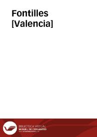 Fontilles [Valencia] | Biblioteca Virtual Miguel de Cervantes