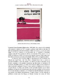 Colección Libros Populares (Montevideo, 1967-1969) [Semblanza] / Alejandra Torres Torres | Biblioteca Virtual Miguel de Cervantes