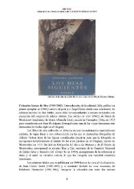 Colección Letras de Hoy (1960-1963) [Semblanza] / Alejandra Torres Torres | Biblioteca Virtual Miguel de Cervantes
