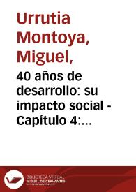 40 años de desarrollo: su impacto social - Capítulo 4: La transición de la demografía | Biblioteca Virtual Miguel de Cervantes