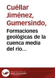 Formaciones geológicas de la cuenca media del río Tunjuelo. Foto 1 | Biblioteca Virtual Miguel de Cervantes