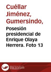 Posesión presidencial de Enrique Olaya Herrera. Foto 13 | Biblioteca Virtual Miguel de Cervantes